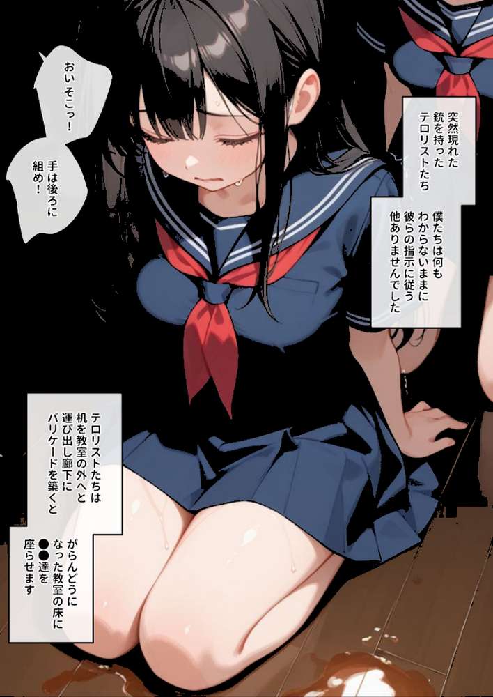 学園を占拠したテロリストがド変態だったら モザイク版【砂糖愛好会 あいラビ】 (p5)