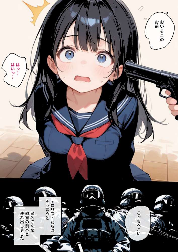 学園を占拠したテロリストがド変態だったら モザイク版【砂糖愛好会 あいラビ】 (p6)