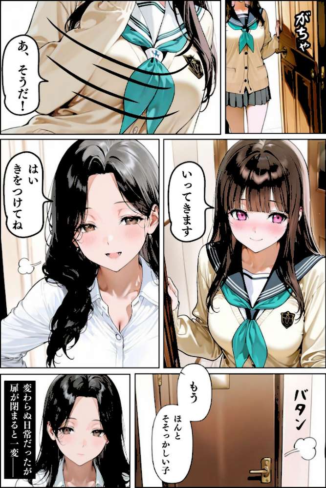 隣人種付け〜母の次は娘も アクメ管理で迎える絶頂〜 モザイク版