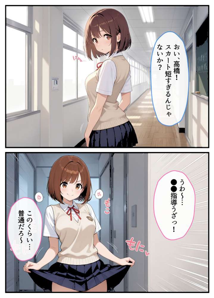 パパ活●●●●が●●指導教師に脅され中●しをした話 モザイク版